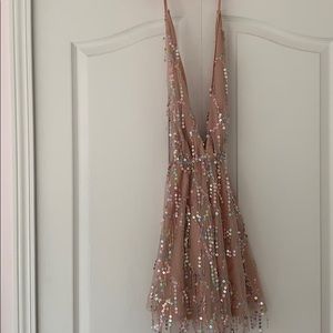 Gorgeous sparkly mini dress!